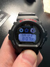 卡西歐(CASIO)手表G-SHOCK小黑表多功能防水運動(dòng)男表 DW-6900U-1 曬單實(shí)拍圖