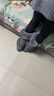 啄木鳥(niǎo)厚底灰色毛毛雪地靴女2025冬季新款長(cháng)筒加絨加厚保暖高筒靴棉鞋子 灰色長(cháng)筒 39 曬單實(shí)拍圖