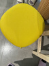宜家（IKEA）【新品】GULTARP古塔普軟包凳子換鞋凳家用久坐不累餐凳 黃色凳 曬單實(shí)拍圖