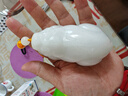 碧秀堂新疆和田玉羊脂玉貔貅手把件天然和田白玉籽料貔貅把玩件掛件 曬單實(shí)拍圖