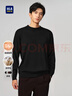 HLA海瀾之家保暖針織衫男圓領(lǐng)加絨加厚柔軟毛衣冬季新年 曬單實(shí)拍圖
