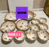 肆月山茶花4人食餐具禮盒陶瓷餐具套裝碗具整套喬遷暖居搬家禮物實(shí)用 曬單實(shí)拍圖