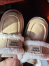 大東毛毛鞋女2025冬季新款加絨加厚保暖棉鞋面包鞋雪地靴0712 米色 【毛里-4CM厚底增高】 38 曬單實(shí)拍圖