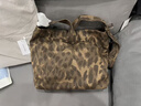 URBAN REVIVO2026春季新款女士豹紋單肩斜挎包UAWB50248+ 咖棕 曬單實(shí)拍圖