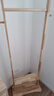 實(shí)木衣帽架落地臥室掛衣架家用現代簡(jiǎn)約小戶(hù)型置物網(wǎng)紅新款晾衣架 原木色【58cm長(cháng)】全實(shí)木加粗加厚 曬單實(shí)拍圖