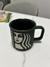 星巴克（Starbucks）杯子馬克杯墨綠色女神款陶瓷水杯320ml辦公桌面杯男女士送禮禮物 曬單實(shí)拍圖