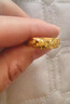 老廟黃金戒指足金999龍鳳呈祥活口戒指送媽媽送長(cháng)輩婆婆節日生日禮物 龍鳳活口約2.3g 曬單實(shí)拍圖