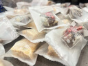麥舒特雪花酥包裝袋機封袋烘焙奶棗牛軋餅曲奇小餅干糖果紙盒獨立自封袋 5.5*8.5love袋/加厚 200個(gè) 曬單實(shí)拍圖