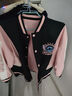 安踏兒童外套女童裝2024年秋季新款潮流雙面穿棒球服時(shí)尚梭織厚外套 夢(mèng)幻黑-3 170 曬單實(shí)拍圖