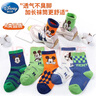 迪士尼（Disney）A類(lèi)兒童襪子男童中筒襪秋冬柔棉卡通寶寶小孩學(xué)生襪SM33096 20-22 曬單實(shí)拍圖