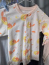 舒貝怡嬰兒衣服純棉寶寶對開(kāi)內衣套裝男女春秋兒童睡衣秋衣秋褲粉 120CM 曬單實(shí)拍圖