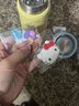 Next Kiss英國聯(lián)名迷你保溫杯Hello Kitty凱蒂貓水杯小號便攜口袋高顏值杯 黃色 280ml 曬單實(shí)拍圖