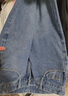 貓人牛仔褲男士【闊腿】美式直筒寬松春夏季青年休閑復古直筒長(cháng)褲子男 曬單實(shí)拍圖