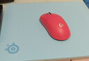 賽睿（SteelSeries）QcK Medium游戲電競鼠標墊donk同款fps順滑CSGO/打瓦M(jìn)號 320*270*2mm 霜凍藍 曬單實(shí)拍圖
