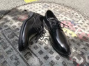 富貴鳥(niǎo)6.5CM內增高皮鞋男士商務(wù)休閑鞋真皮正裝鞋結婚新郎鞋職業(yè)西裝鞋 黑色（內增高） 41 曬單實(shí)拍圖