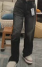 杰克·瓊斯（JACK&JONES）男裝26年秋冬季牛仔褲男908超寬松闊腿直筒潮流漸變休閑牛仔褲子 深灰牛仔第二批 寬松版型，卡碼拍小 28 165 W28/L30 曬單實(shí)拍圖