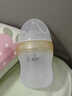 Kair【新升級】新生兒嬰兒防脹氣硅膠奶瓶底部回氣防嗆防摔0-3-9月齡 【2-3月齡】150ml配S3奶嘴 硅膠 曬單實(shí)拍圖