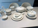 樸圖（PUTU）整套碗碟套裝家用輕奢骨瓷餐具景德鎮喬遷陶瓷碗盤(pán)喬遷之喜禮品 10人食小資格調  70頭 曬單實(shí)拍圖