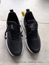LI-NING 1990李寧男鞋2025秋冬新款皮面減震耐磨輕便跑鞋休閑防滑軟底運動(dòng)鞋子 LN皮面-8521黑白 42 曬單實(shí)拍圖