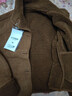 皮毛一體加厚羊羔毛麂皮絨棕色夾克外套女冬季小個(gè)子韓系穿搭上衣 皮毛一體駝色（雙面穿） M 曬單實(shí)拍圖