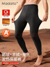 莫代爾A類(lèi)羊絨保暖褲男發(fā)熱內穿秋褲秋冬鵝絨薄絨襯褲加厚線(xiàn)褲打底毛褲 曬單實(shí)拍圖
