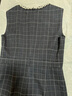 PORTS寶姿女裝2025秋冬新款連衣裙ALQ9D015MCF027 丈青色格子 XS （2） 曬單實(shí)拍圖