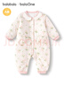 babylove【縱享絲柔】嬰兒連體衣秋冬季羊毛衣服寶寶哈衣居家睡衣打底衣 曬單實(shí)拍圖