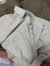 優(yōu)衣庫女裝全棉襯衫/長(cháng)袖襯衣薄外套通勤長(cháng)絨棉479078 55 青綠色 S 曬單實(shí)拍圖