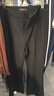 betu女裝秋季新款休閑微喇褲早八通勤必備喇叭褲女2508T72 黑色 S 曬單實(shí)拍圖