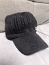 啄木鳥(niǎo)秋冬天新款空頂帽子女士百搭兔毛棒球帽保暖針織毛線(xiàn)帽無(wú)頂鴨舌帽 黑色 均碼 （55-60cm） 曬單實(shí)拍圖