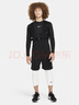 耐克（NIKE）大童長(cháng)袖訓練上衣春季男童速干針織NIKE PRO DRI-FIT FJ6822 曬單實(shí)拍圖