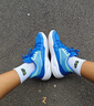 彪馬（PUMA）【趙繼偉同款】緩震防滑透氣實(shí)戰籃球鞋男女撞色拼接運動(dòng)鞋195634 藍色-藍綠色-05 43 曬單實(shí)拍圖