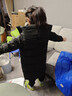 鴨鴨【孫穎莎同款】鴨鴨兒童羽絨服男女童冬季中長(cháng)款中大童裝外套裝HY 曬單實(shí)拍圖