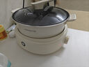 九陽(yáng)電火鍋電煮鍋電炒鍋多功能鍋分體式家用火鍋專(zhuān)用鍋一鍋多用電蒸鍋燉蒸煮一體5L大容量電熱鍋涮鍋 5L G525【單鍋款】 曬單實(shí)拍圖