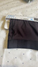 優(yōu)衣庫男裝AIRism針織短褲/印花男士?jì)妊?6春夏新款482540 482540/69藏青色 XL 曬單實(shí)拍圖