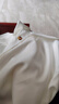 輕奢感白色緞面襯衫女2025秋季新款寬松職業(yè)上衣別致小衫女裝 白色-不是亮面 XL 建議117-126斤 曬單實(shí)拍圖