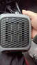 智選取暖器2025新款石墨烯暖風(fēng)機家用大面積50平方全屋速熱辦公室小型臥室浴室靜音嬰兒洗澡電熱小太陽(yáng) 灰色 【靜音取暖】 家用暖風(fēng)機冬天取暖神器全屋升溫 曬單實(shí)拍圖