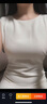 X.C.N 祥春鳥(niǎo)高端白色職業(yè)套裝連衣裙女秋冬季氣質(zhì)通勤商務(wù)工作正裝裙子 米色套裝 M 曬單實(shí)拍圖
