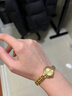 上海（SHANGHAI）女士手表石英復古小金表纖薄輕奢防水小表盤(pán)送女友圣誕禮物8002 復古表盤(pán)鑲鉆鋼帶女表 曬單實(shí)拍圖
