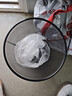 百家好世 家用金屬網(wǎng)垃圾桶無(wú)蓋12L圓形黑色客廳衛生間臥室鐵絲網(wǎng)辦公紙簍 曬單實(shí)拍圖