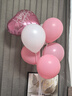 盛夏時(shí)光生日4周歲裝飾品蛋糕氣球男孩女孩客廳派對儀式感場(chǎng)景布置背景墻3 粉色系生日條幅氣球套餐 曬單實(shí)拍圖