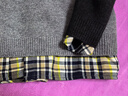 巴拉巴拉童裝男童襯衫長(cháng)袖中大童格子印花襯衣秋冬加絨上衣潮 曬單實(shí)拍圖