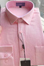 杉杉【磨毛牛津紡】襯衫男長(cháng)袖純棉休閑商務(wù)易打理襯衣 粉色 39 曬單實(shí)拍圖