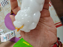 碧秀堂新疆和田玉羊脂玉貔貅手把件天然和田白玉籽料貔貅把玩件掛件 曬單實(shí)拍圖