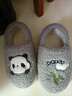 豬爸爸兒童棉拖鞋1-3歲包跟男童居家室內防滑保暖女童寶寶軟底棉鞋灰22 曬單實(shí)拍圖