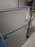 奧克斯小冰箱家用小型迷你冷藏冷凍兩用出租房宿舍用節能省電寢室辦公室電冰箱 【熱賣(mài)款 升級凈化去味】22A126DW銀 曬單實(shí)拍圖