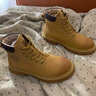 賽諾楓馬丁靴男款高幫大黃靴2025年新款情侶真皮加絨雪地靴英倫風(fēng)男靴子 黃棕【精選牛皮】 原版品質(zhì) 42 曬單實(shí)拍圖