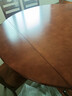 實(shí)木餐桌椅組合小戶(hù)型家用飯桌子方形圓形餐桌現代簡(jiǎn)約可伸縮折疊 1.5一桌8椅【加厚加粗款】 曬單實(shí)拍圖