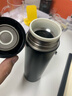 京東京造 保溫杯 水杯男士女兒童咖啡 316L不銹鋼【無(wú)縫內膽】黑500ml 曬單實(shí)拍圖