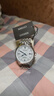 西鐵城（CITIZEN）手表男日韓表光動(dòng)能電波白盤(pán)日顯鋼帶時(shí)尚送新年禮物CB0150-89A 曬單實(shí)拍圖